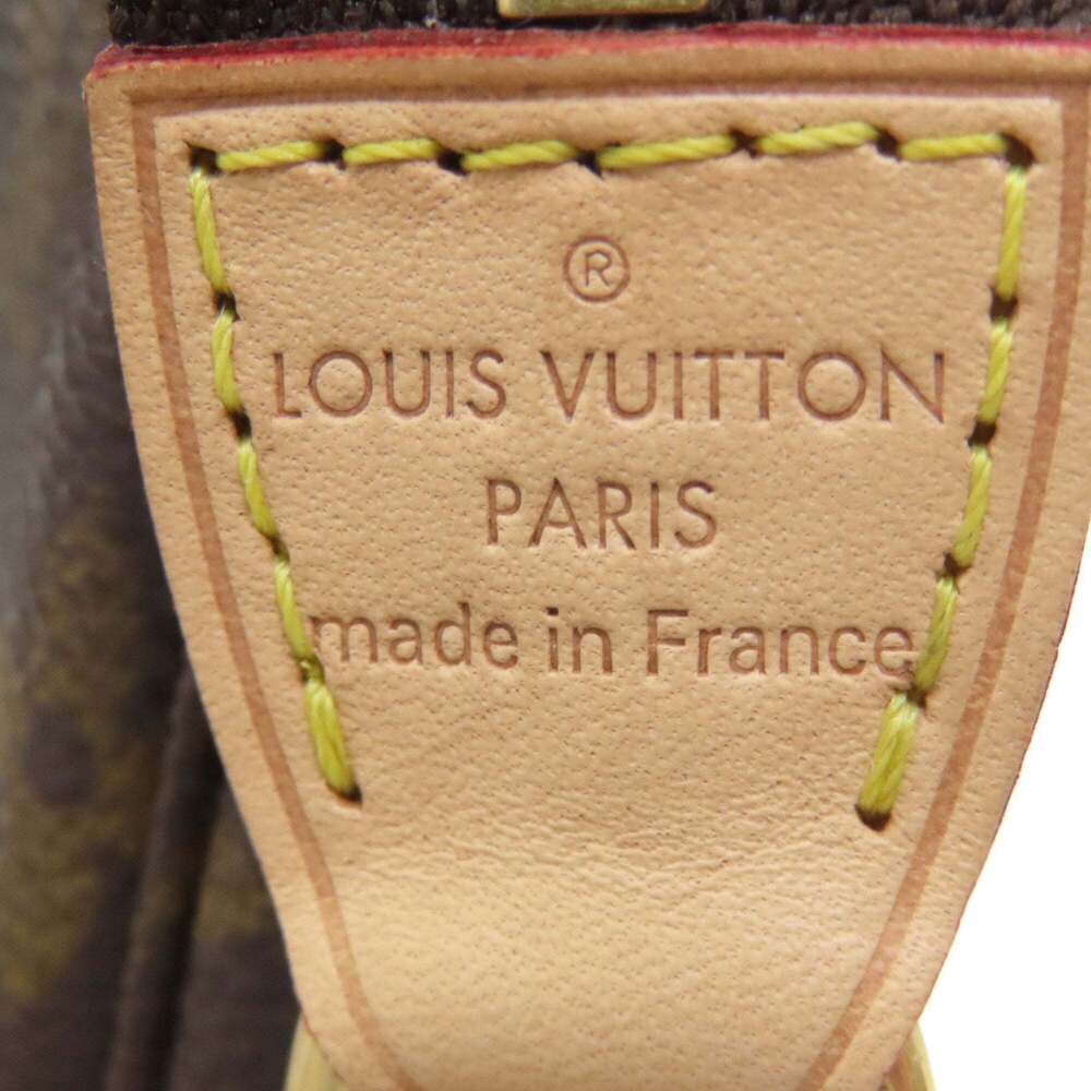 LOUIS VUITTON Brown Monogram Canvas Pochette Pouch - Picture 6 of 14